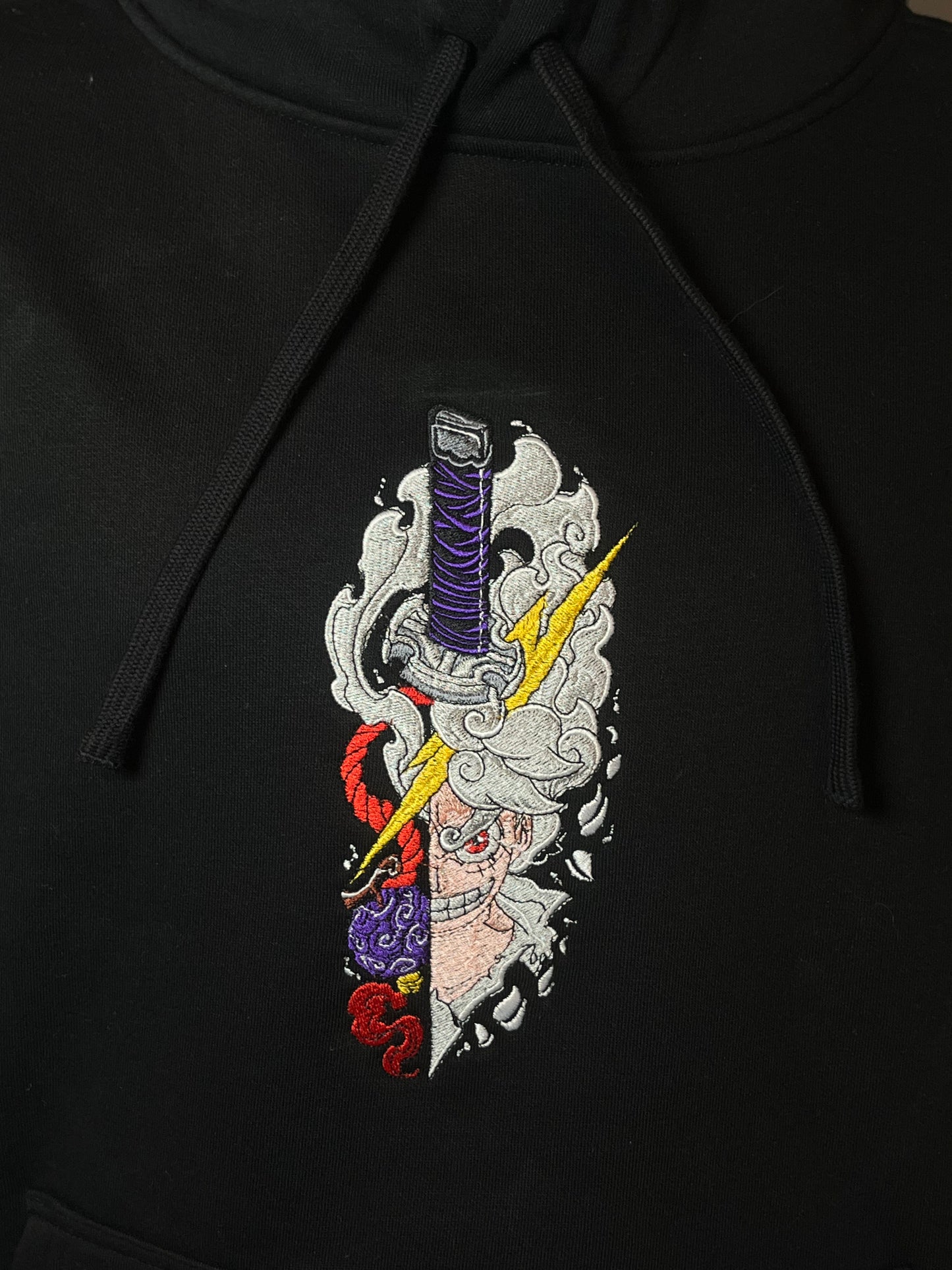 luffy knife hoodie