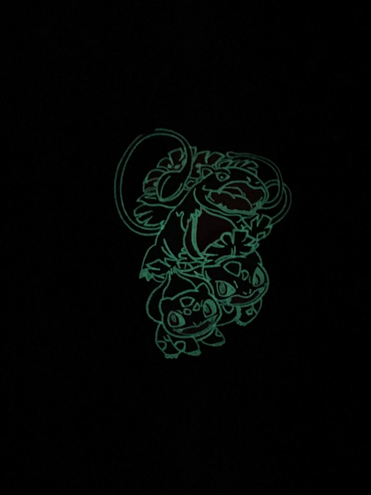 bulbasaur evolutions glow (Pokemon Hoodie)